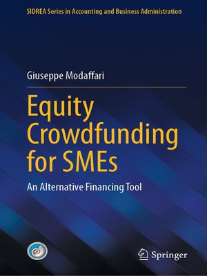 cover image of Equity Crowdfunding for SMEs